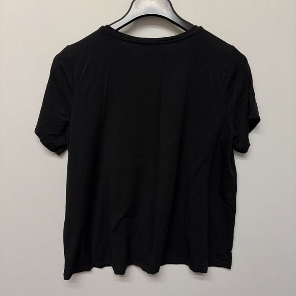 Eileen Fisher Short Sleeve Tee T-Shirt Top XL X-Large Tencel Lyocell C025 -29 - Picture 9 of 10